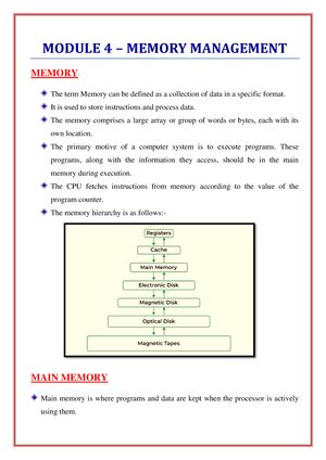 CO(U5) - BASIC PROCESSING UNIT: Some Fundamental Concepts, Execution of ...