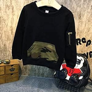 Googo Gaaga Boy's Cotton Full Sleeves Army Style Sweatshirt With Pant ...