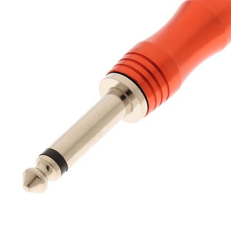 Copper 6.35mm Mono Jack Plug Audio Connector for Amplifier Microphone ...