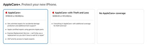 AppleCare+ offers 'Unlimited Repairs' instead of just two per year but ...
