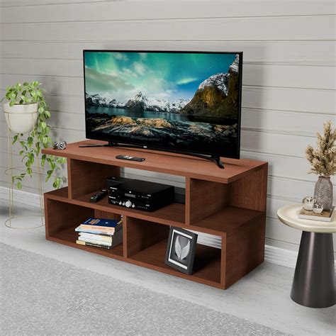 DFC Level Engineered Wood TV Unit for Living Room TV Stand TV ...