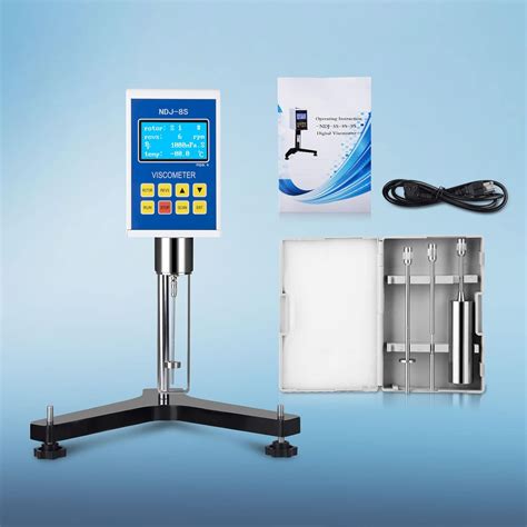 GOYOJO Digital Rotary Viscometer with 4 rotors, Lab India | Ubuy