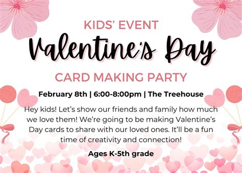 Kids’ Event Valentine’s Day Card Making Party , 1017 West Norway Ave ...