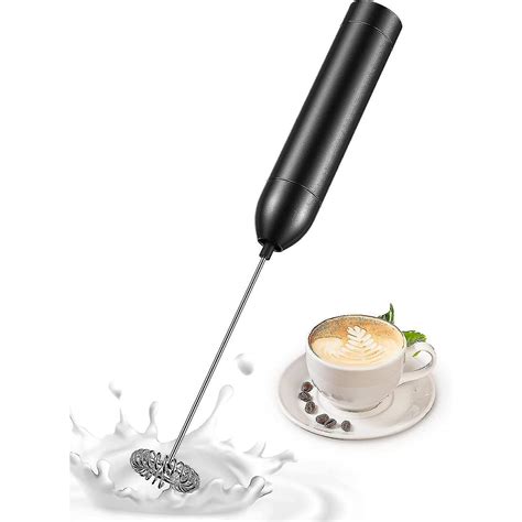 Espumador de leche eléctrico, Espumador de leche de alta potencia con ...