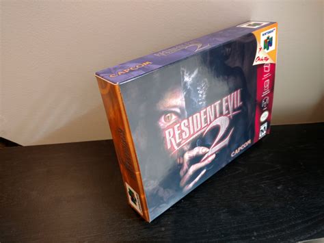 Resident Evil 2 N64 box