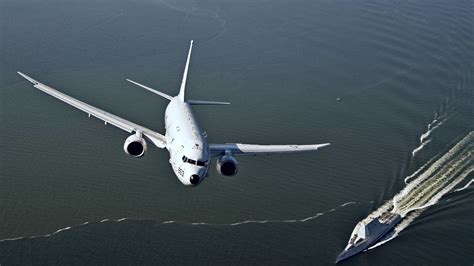 Download wallpaper US NAVY, DDG 1000, USS Zumwalt, P-8A Poseidon ...