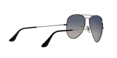 Buy AVIATOR GRADIENT Gunmetal Sunglasses with Lenses