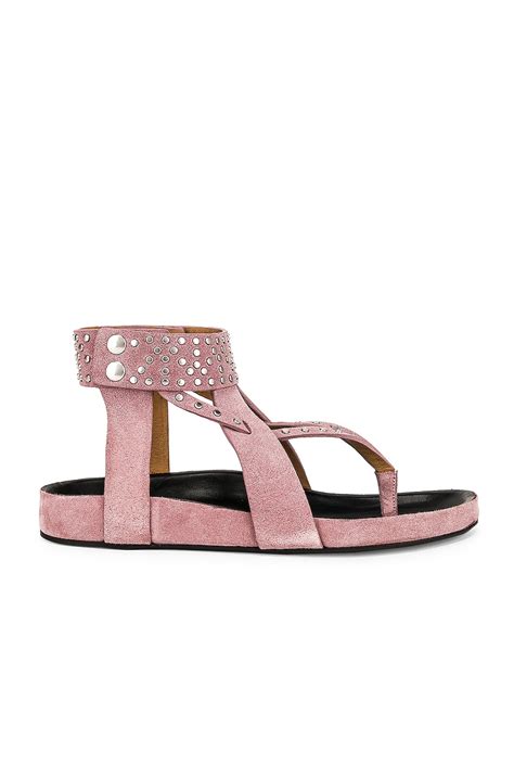 Isabel Marant Ellan Sandal in Lilac | FWRD