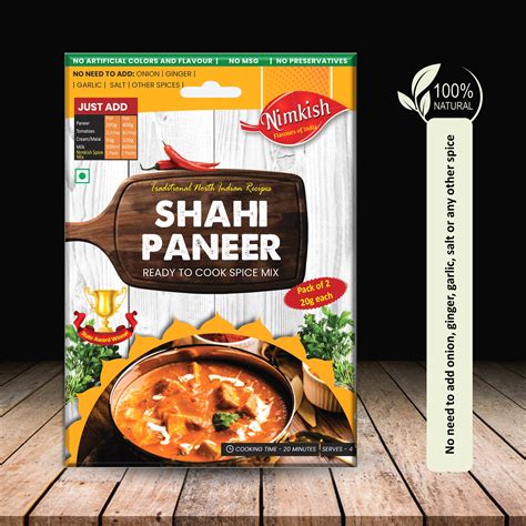 Nimkish Shahi Paneer Spice Mix 40g – R.R. ENTERPRISES