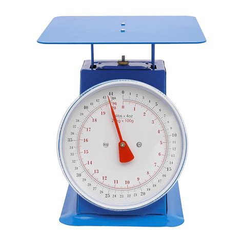 44lbs/20kg Mechanical Kitchen Scale, Mechanical Dial Scale with 9.84 x ...