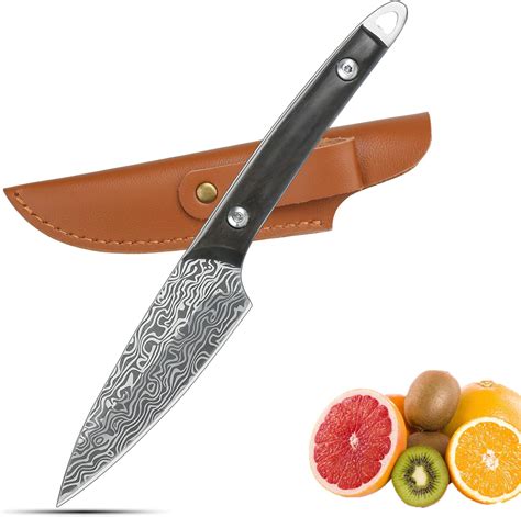 Amazon.com: Zyliss Utility Paring Kitchen Knives with Sheath Covers ...