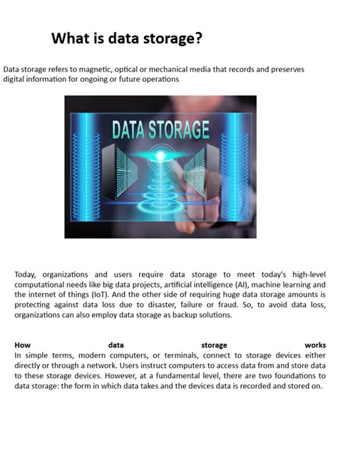 Image result for Computer Data Storage Explained