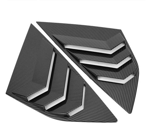 Buy Qiilu for Ford Focus ST RS MK3 Carbon Fiber Style Rear Window ...