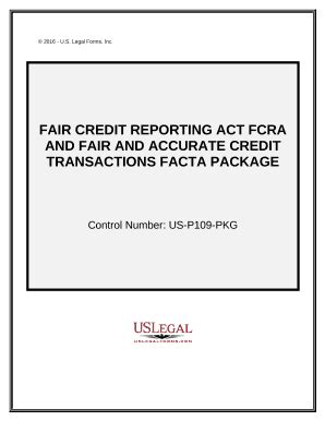 Credit Report Forms - Legal Forms Catalog | pdfFiller