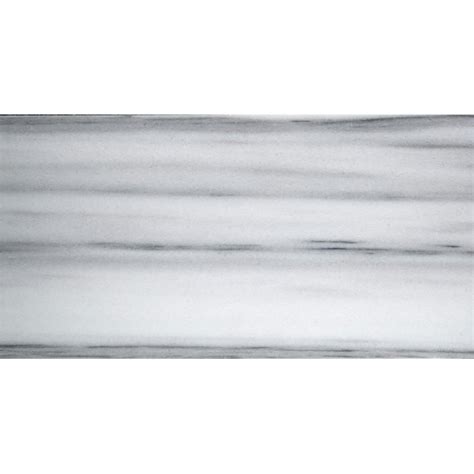 Emser Metro White 12-in x 24-in Polished Natural Stone Marble Stone ...
