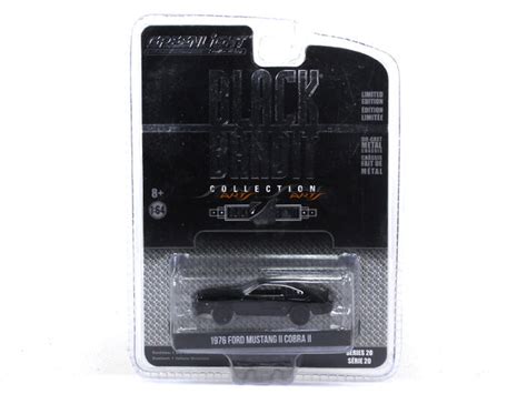1978 Ford Mustang II Cobra II Black Bandit 1:64 Greenlight diecast ...