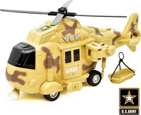 Buy US Army Military Helicopter Friction Powered Rescue Vehicle for ...