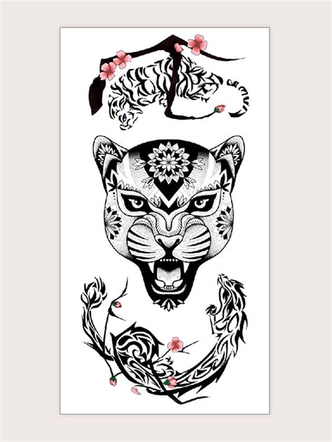 Leopard Print Drawing Tattoo