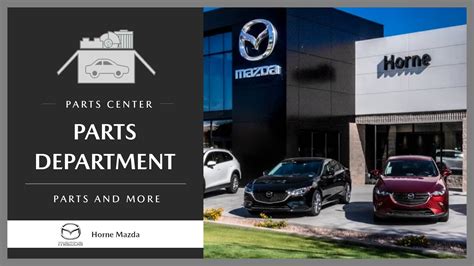 Mazda Parts Department