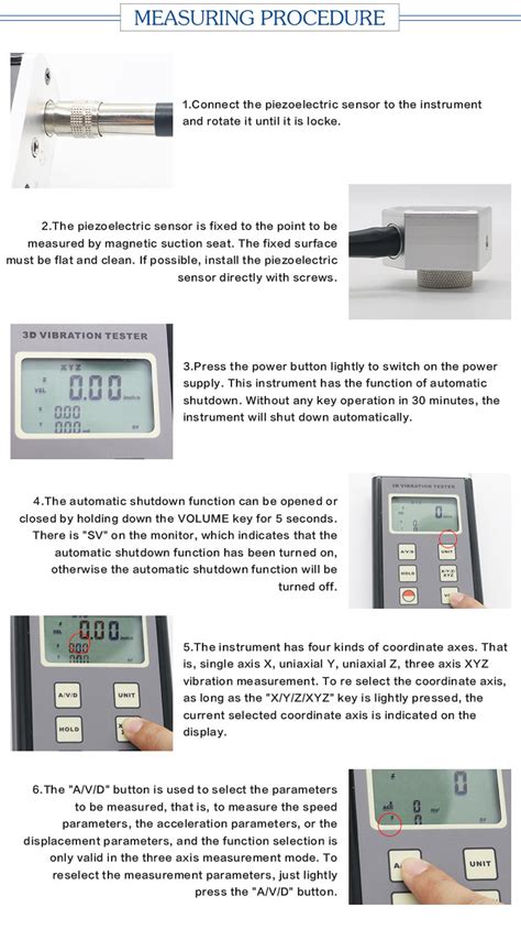 Image result for Vibration Meter Tutorial
