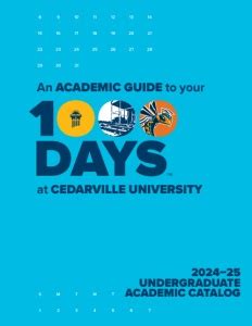 2024 25 Undergraduate Academic Catalog | Cedarville University