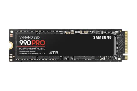 SAMSUNG 990 PRO SSD 4TB - MZ-V9P4T0BW, BLACK– Vishal Peripherals
