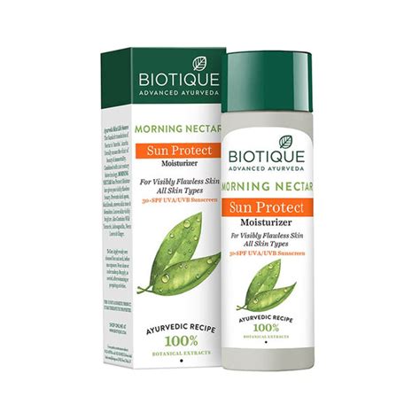Buy Biotique Advanced Ayurveda Bio Morning Nectar Visibly Flawless Sun