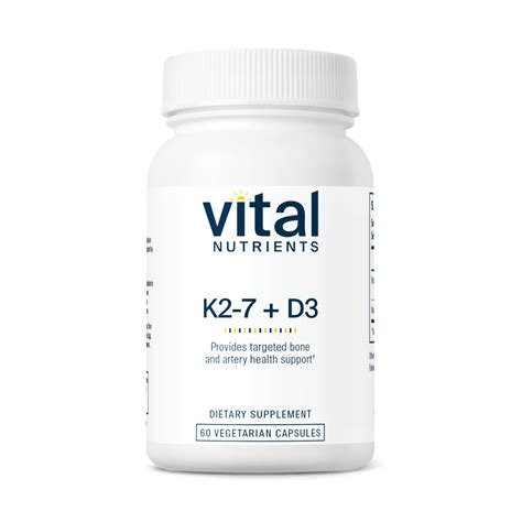 Snapklik.com : Vital Nutrients Vitamin D3 + K2 2000 IU Vitamin D3 K2 Supplement Vitamin D ...