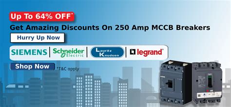 Buy 250 Amp MCCB Online at Deal Price in India |Eleczo.com