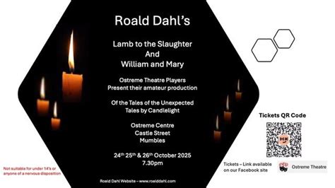 Roald Dahls Lamb to the Slaughter & William and Mary, Castle Ave, SA3 ...