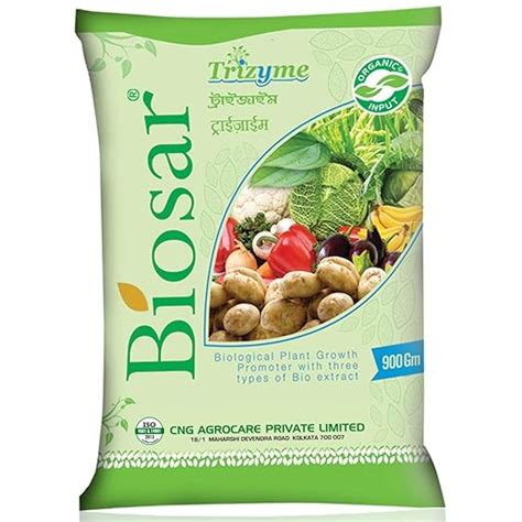 BIOSAR TRIZYME - Organic Zyme GRANULES Fertilizer with HUMIC Acid BIO ...