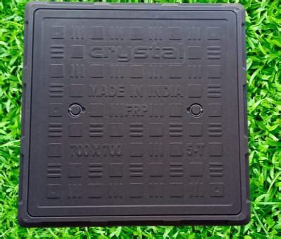 Square Black FRP Manhole Cover Manufacturer, Supplier from Delhi