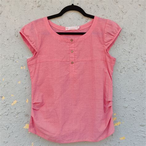 KHUSHI-Pure Cotton Pink Plain Everyday Wear Top – Sanskruti