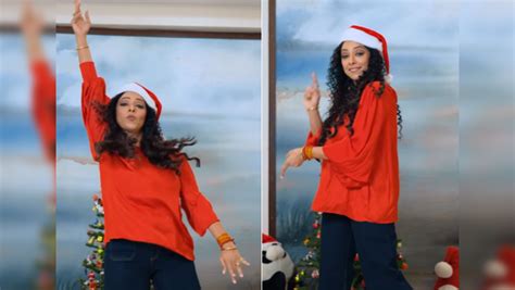 Anupamaa actor Rupali Ganguly spreads Christmas cheer by dancing to ...