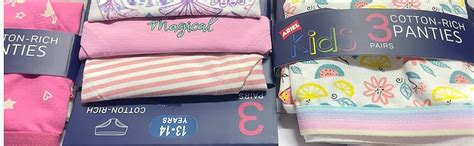 Buy ARIEL Girls Cotton Printed Panties/Briefs (Pack of 6) (3-4 Years ...