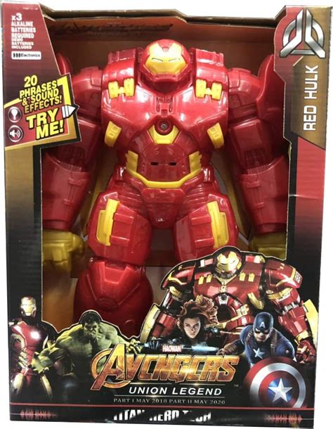 Buy Titan Hero Tech Avengers Hulk Buster Action Figure Online at Low ...