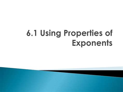 Image result for Basic Exponents Properties