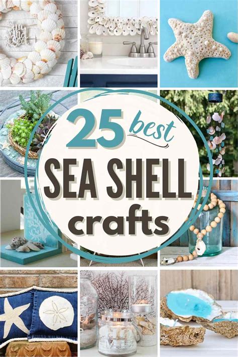 Crafts Using Sea Shells 的图像结果