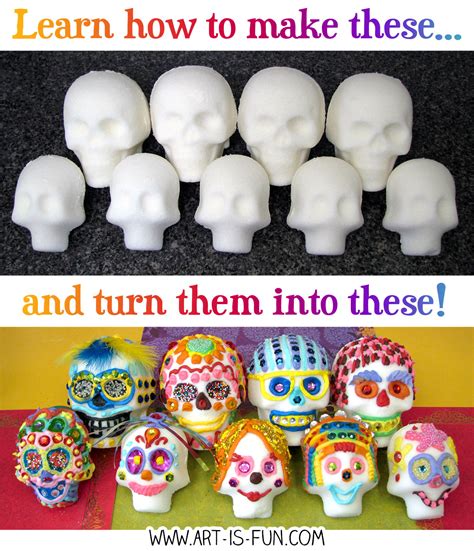 How to Make Sugar Skulls: Step-by-Step Demo with Photos, Using Sugar ...