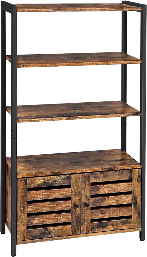 VASAGLE Bookcase, Storage Unit, Industrial Style, India | Ubuy