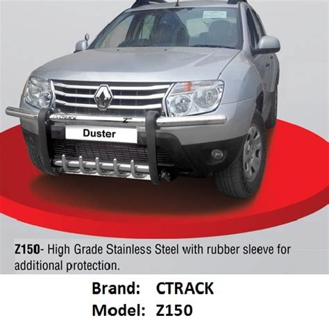 Ctrack - Z150 - Renault Duster Front Bull Bar (Steel)