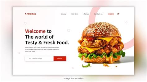 Food Menu Web Page Design 的图像结果