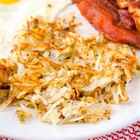 Crispy Homemade Hash Browns Recipe | YellowBlissRoad.com