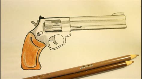 Pistol Drawing at GetDrawings | Free download