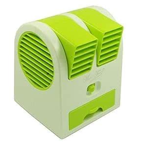 Selunica Dual Bladeless Mini Air Conditioner : Amazon.in: Home & Kitchen