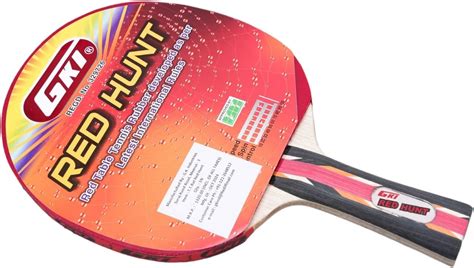 GKI Dragon Wooden Table Tennis Racquet : Amazon.in: Sports, Fitness ...