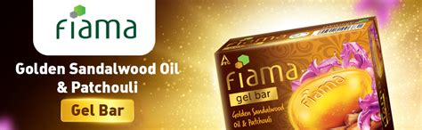 Buy Fiama Gel Bathing Bar Golden Sandalwood Oil and Patchouli with ...