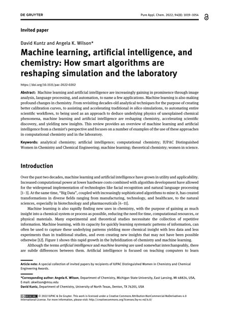 Image result for Machine Learning Chemistry Book