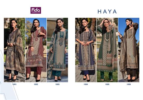 Fida Haya Digital Printed Dress Material Collection