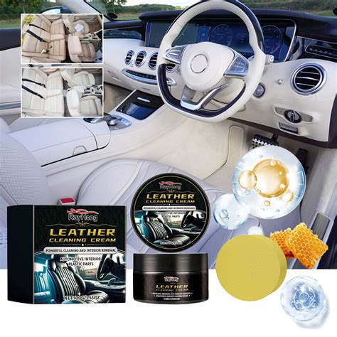 Momihoom Car Leather Cleaning Conditioner,Leather Cleaner and ...